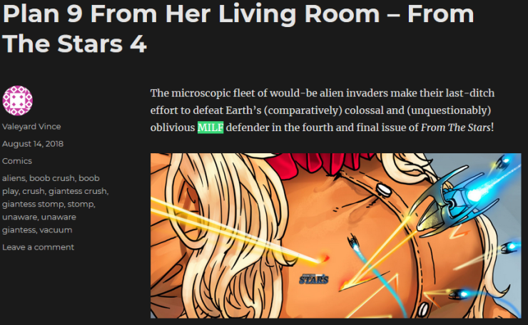 GF Blog entry with MILF