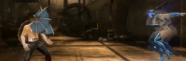 9 - Johnny Cage hit by Kitana in Mortal Kombat 9