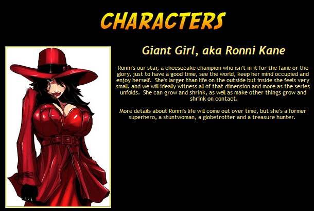 Giant girl_s bio taken from website on 5JUL20