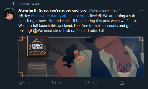 Soft launch announcement on 4FEB21